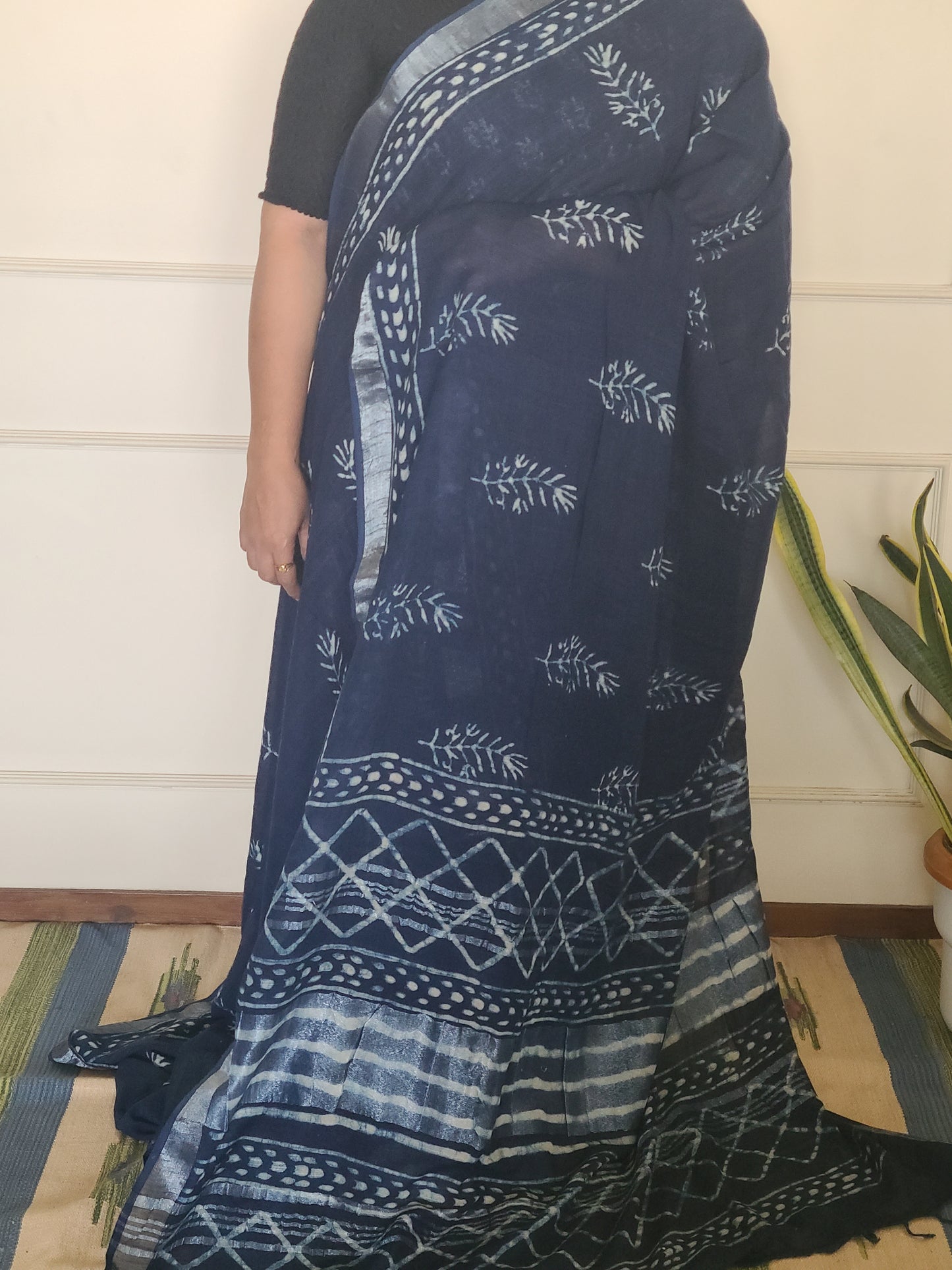 Cotton Linen Saaree