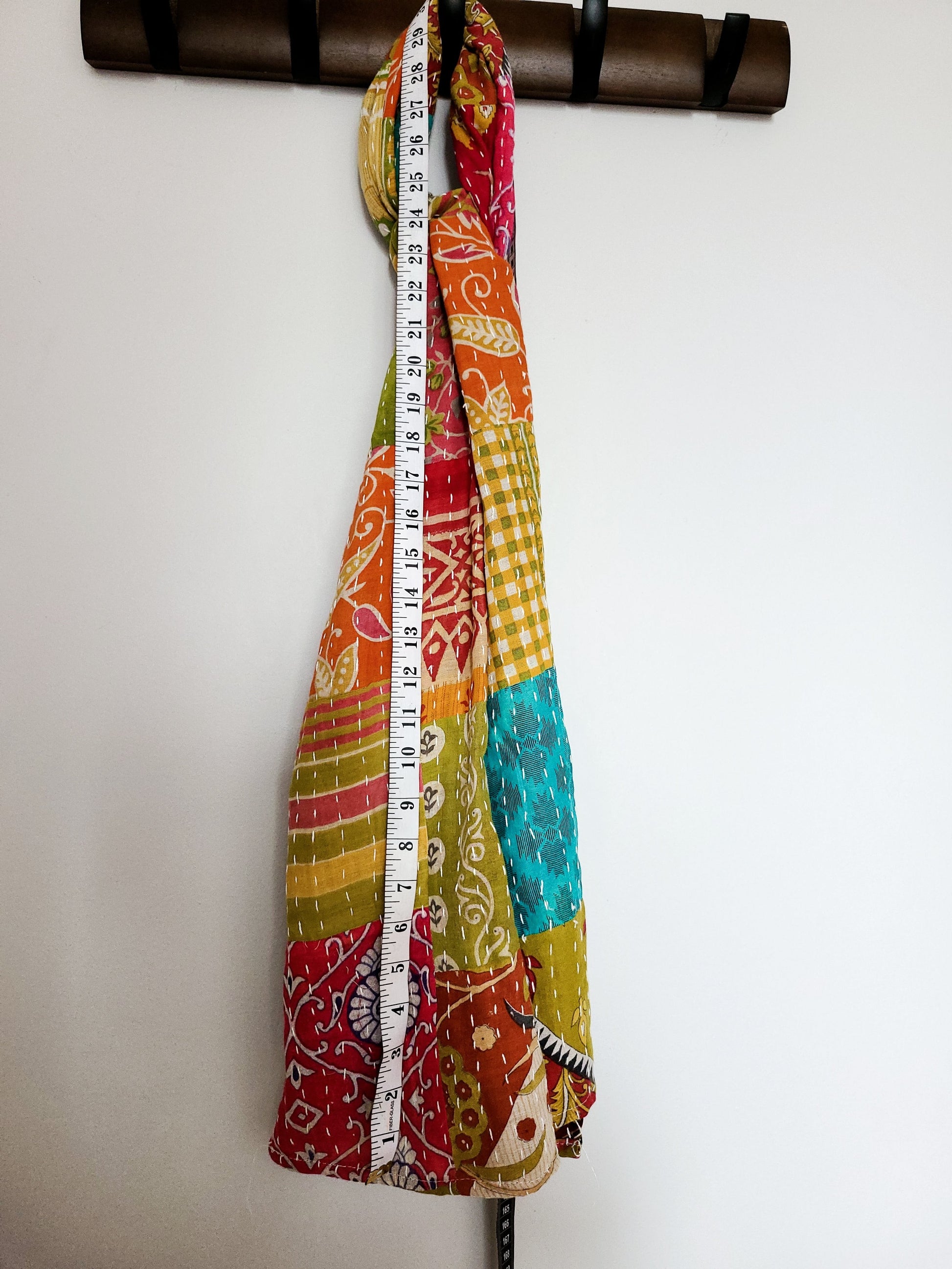 Aparajita Handmade Cotton Kantha Scarf -set of 2 - My Store