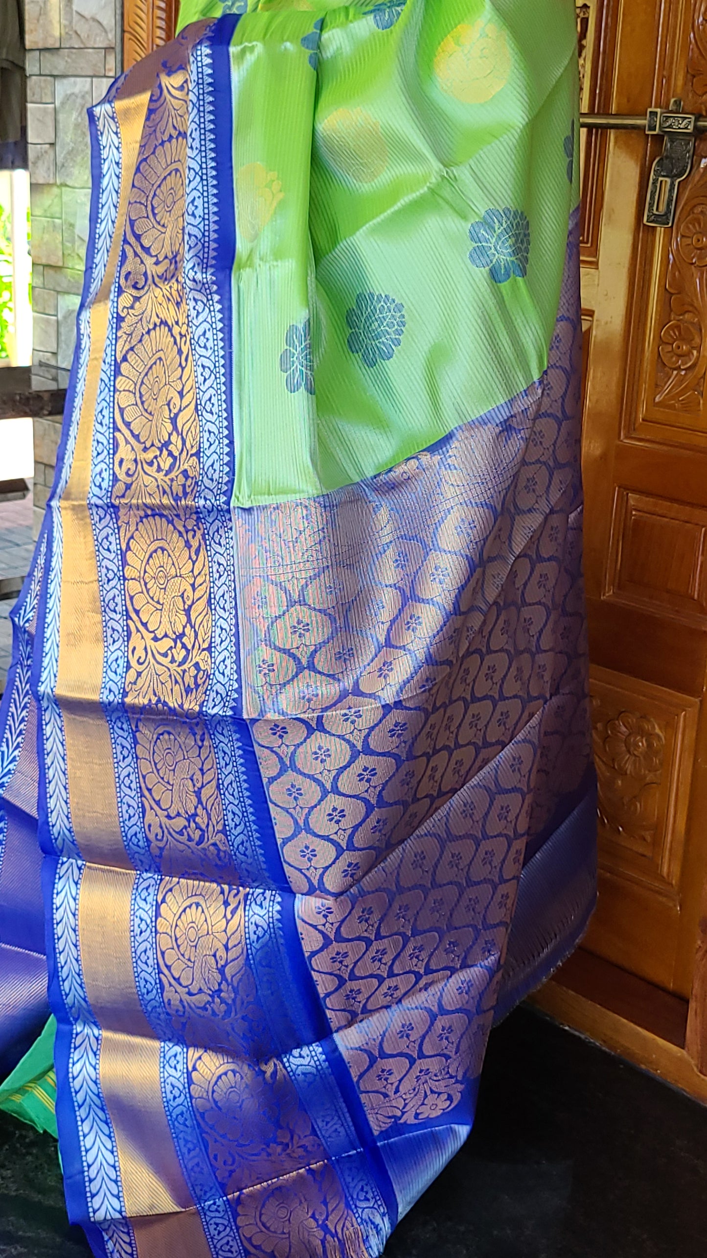 Bangalore Brocade Semi-Silk Sarees