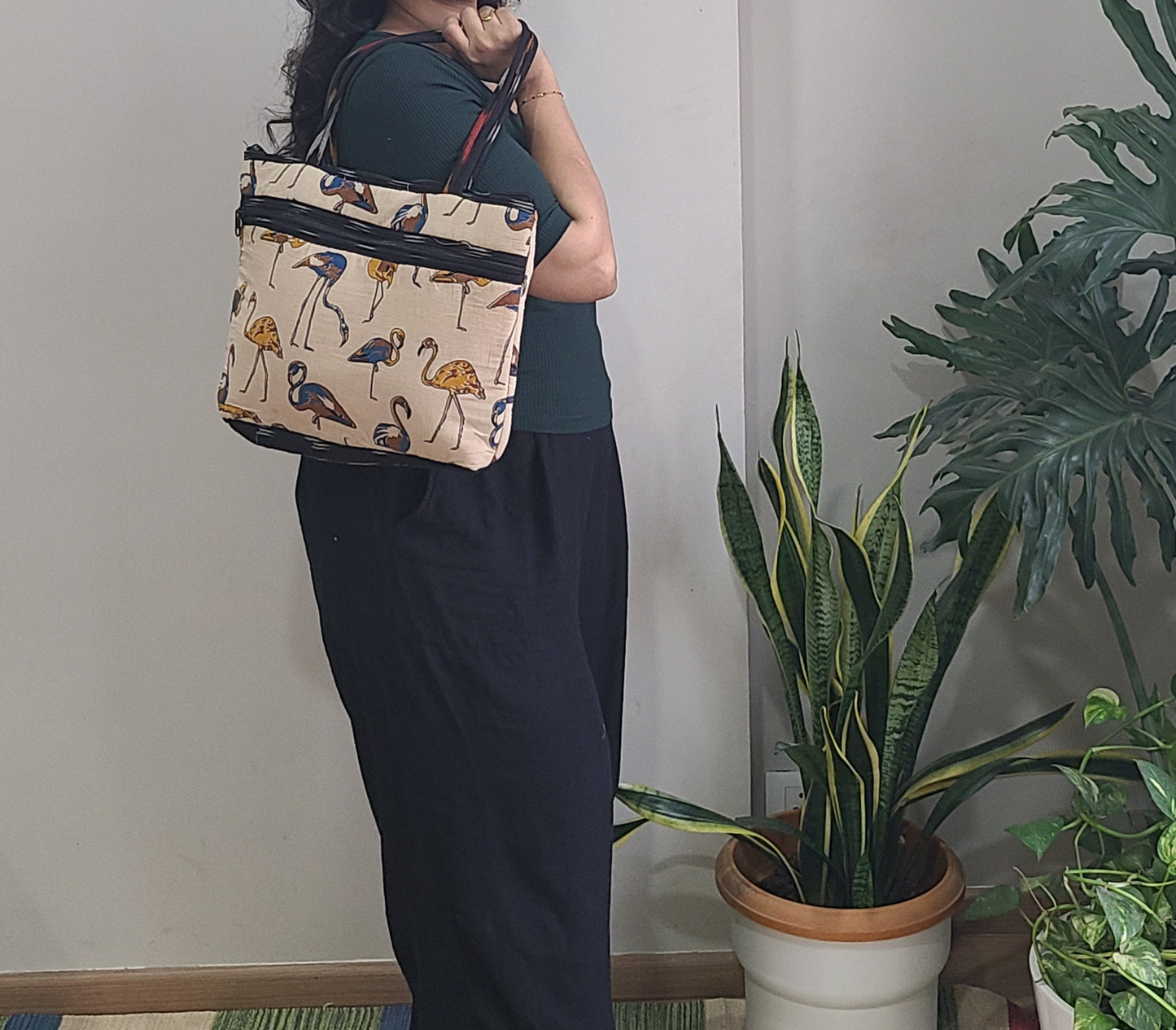 Kalamkari quilted Bags - My Store