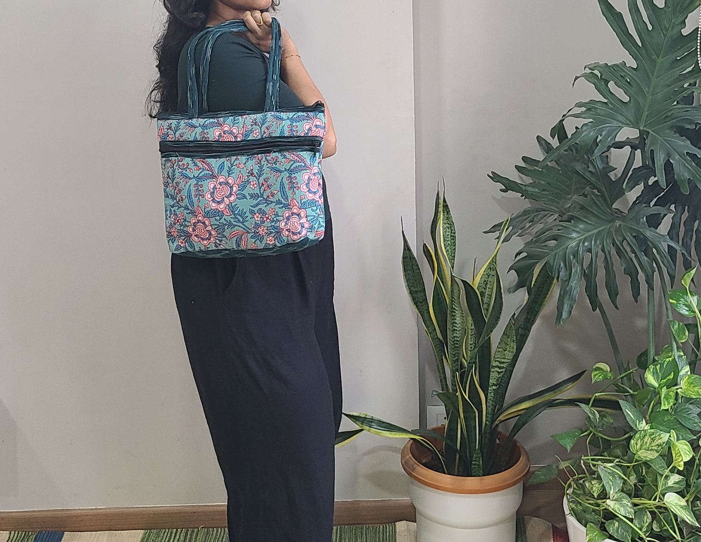 Kalamkari quilted Bags - My Store