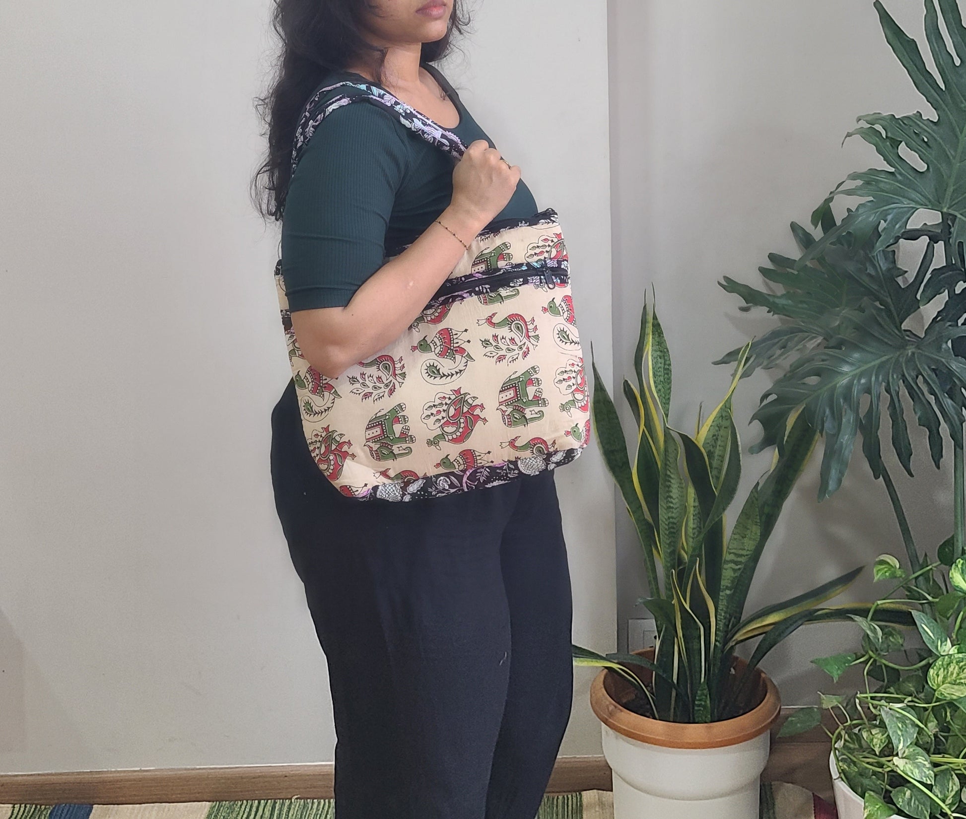 Kalamkari quilted Bags - My Store