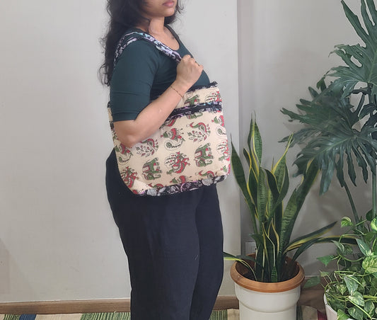 Kalamkari quilted Bags - My Store