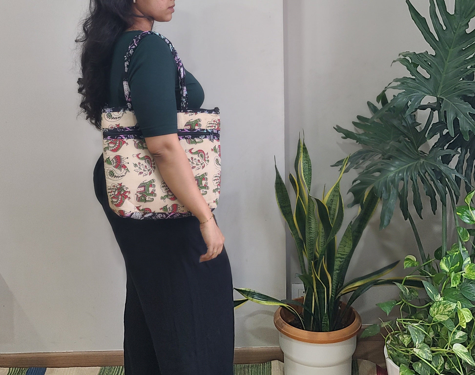 Kalamkari quilted Bags - My Store