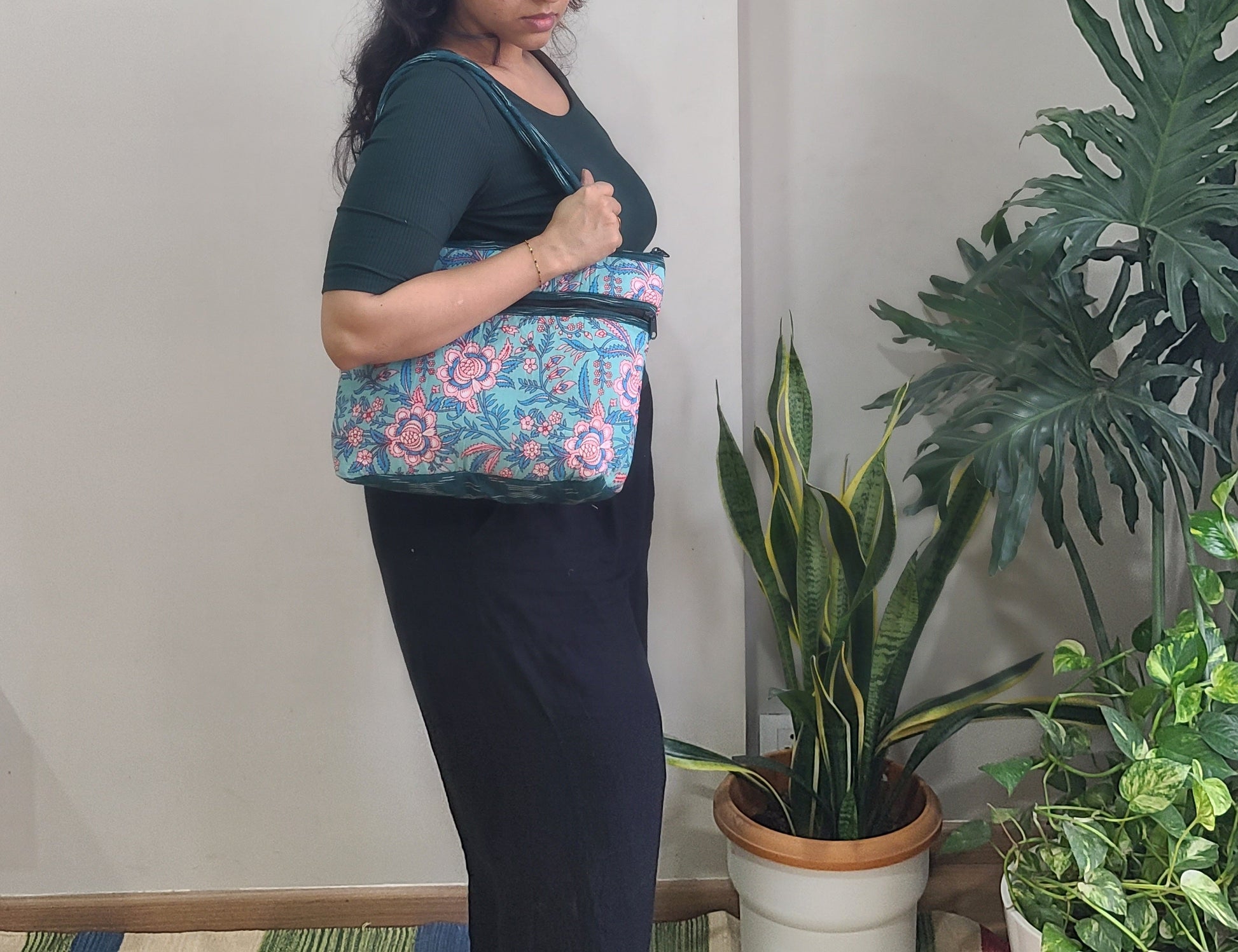 Kalamkari quilted Bags - My Store