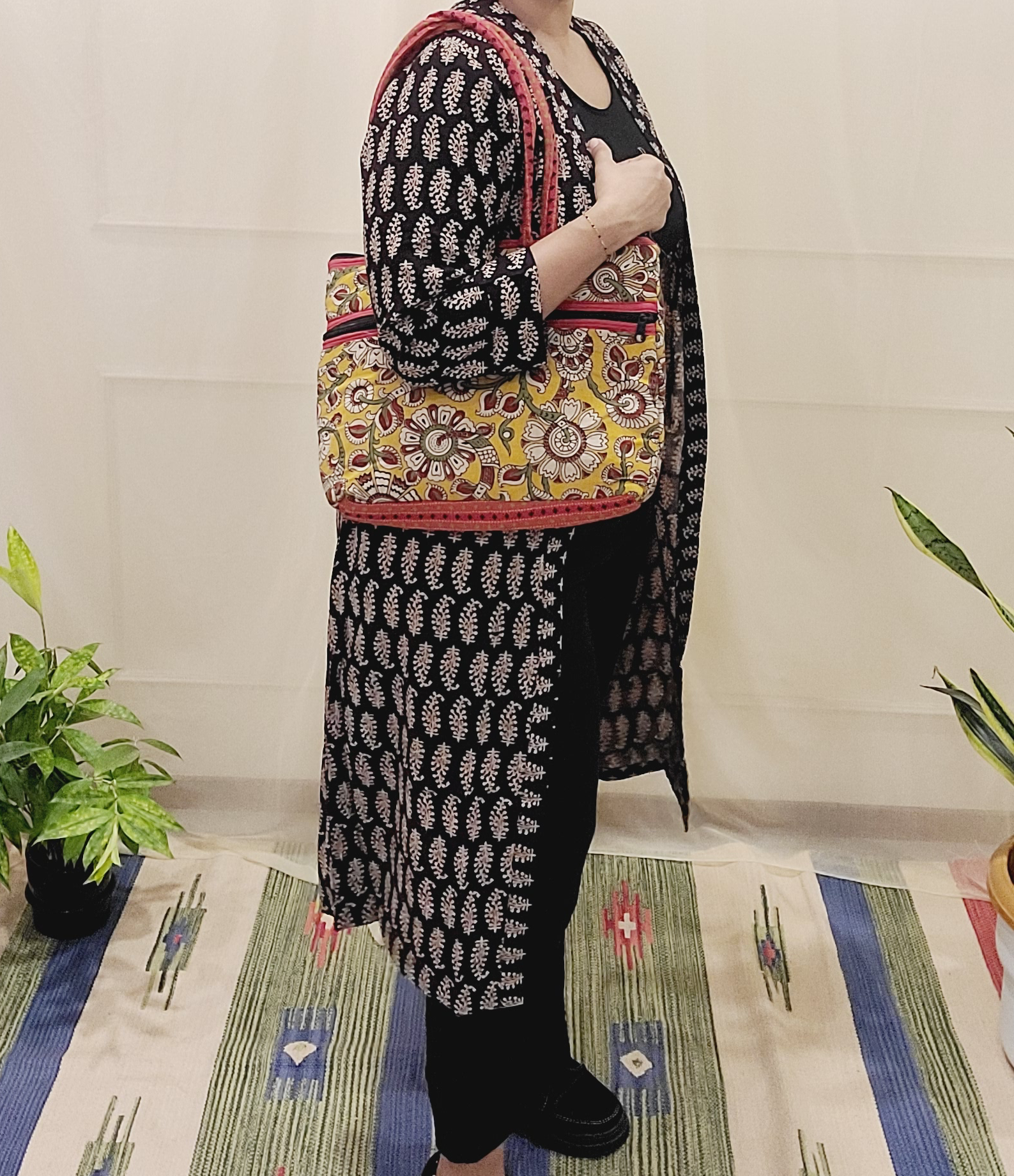 Kalamkari quilted Bags - My Store