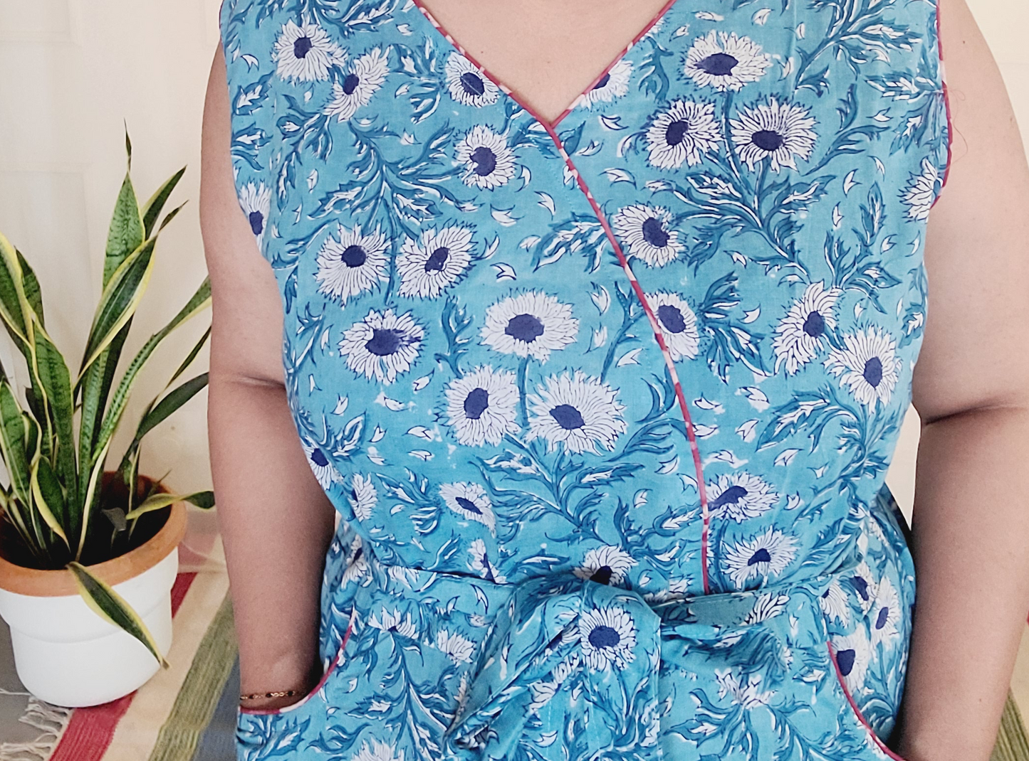 Block printed Dress