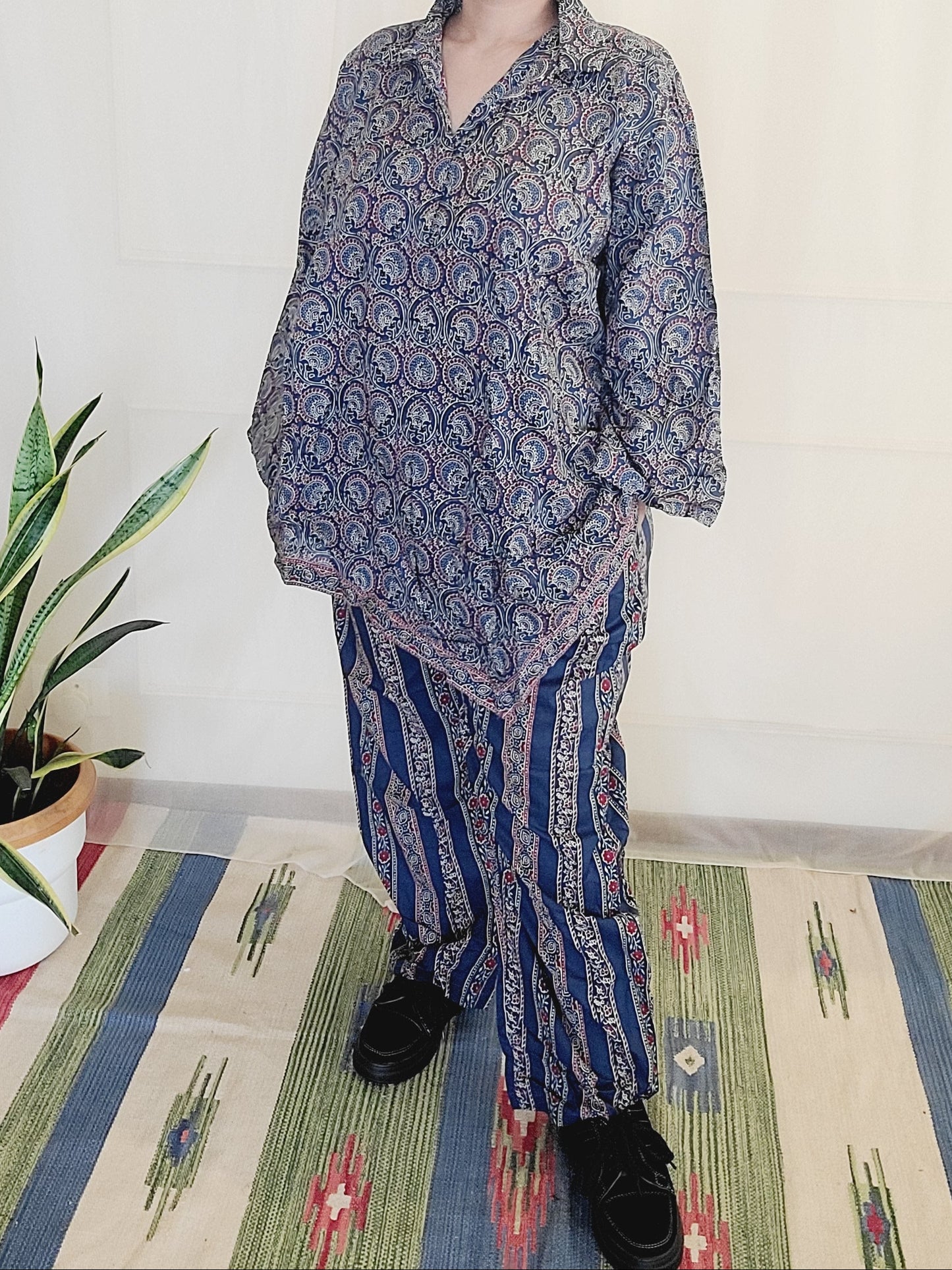 Loungewear ,Kaftan with pants