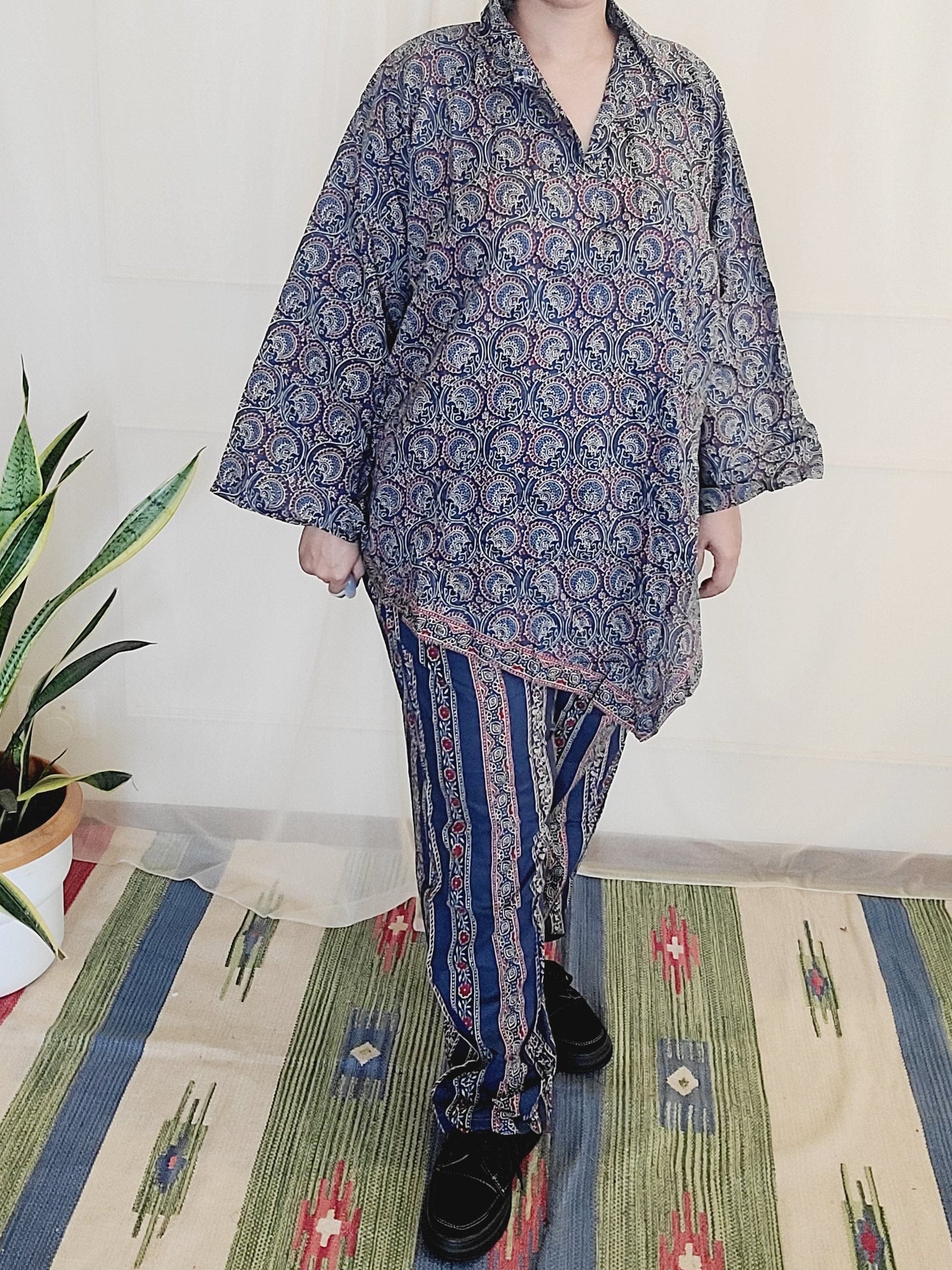 Loungewear ,Kaftan with pants