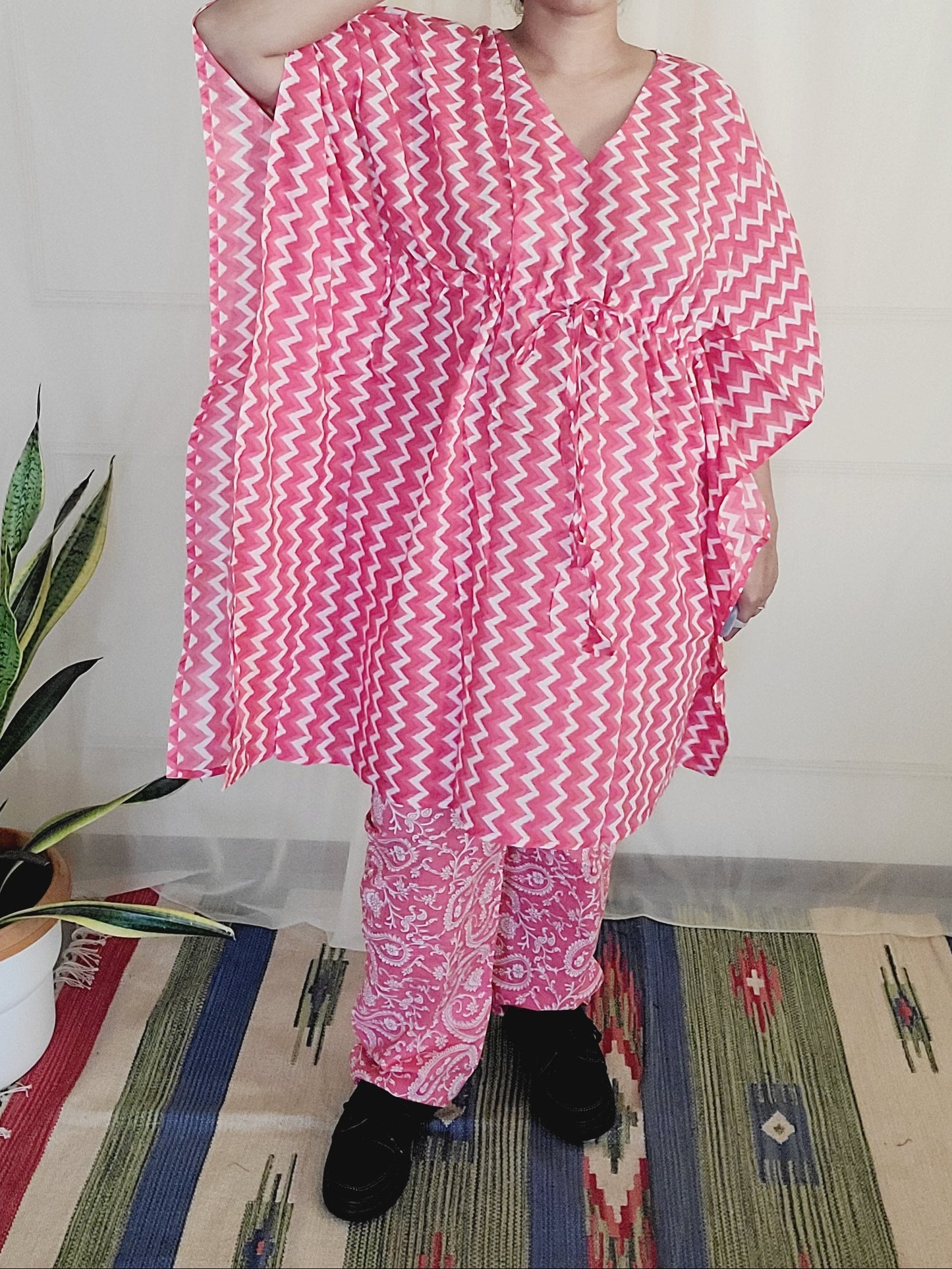 Loungewear ,Kaftan with pants