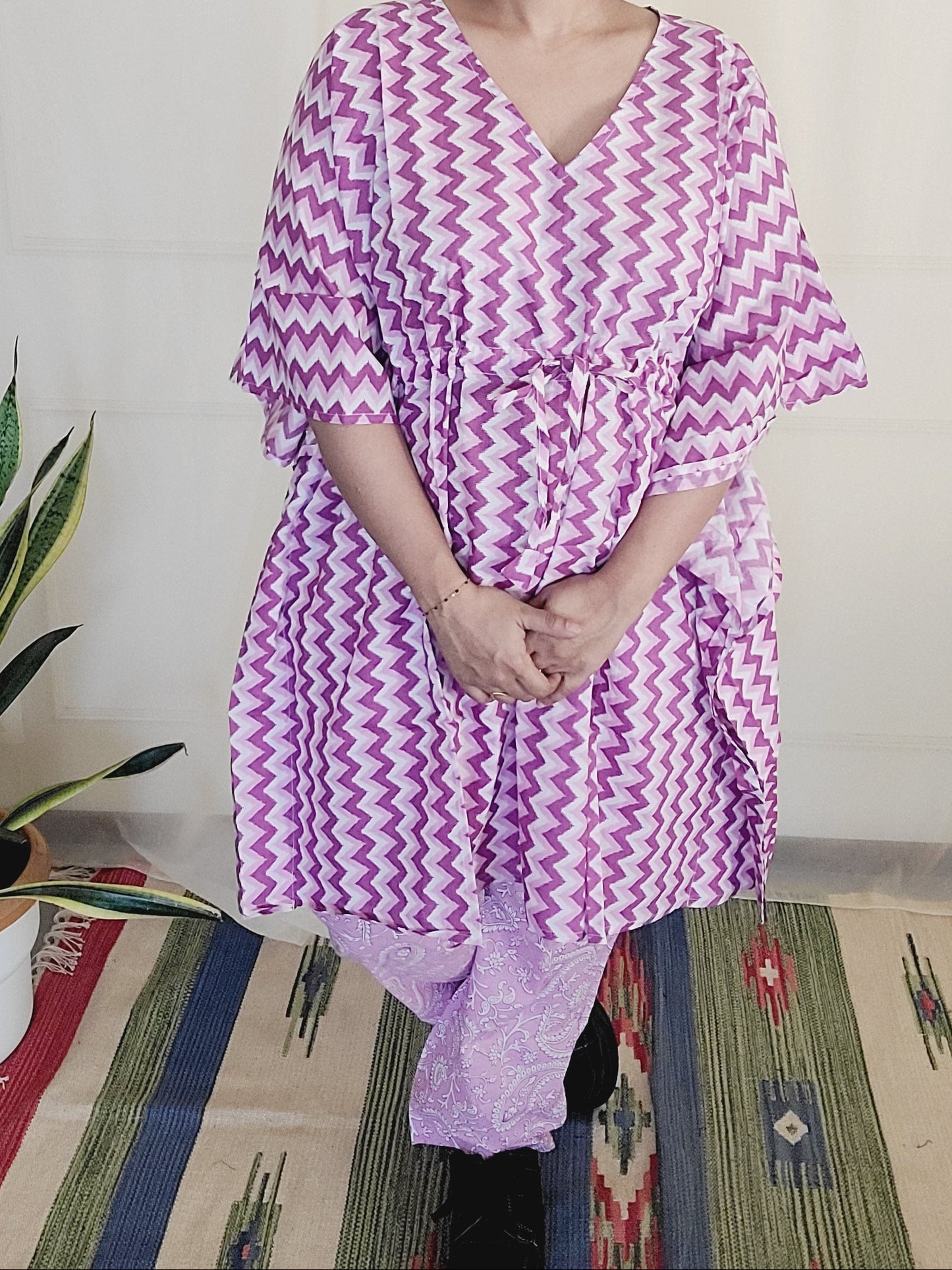 Loungewear ,Kaftan with pants