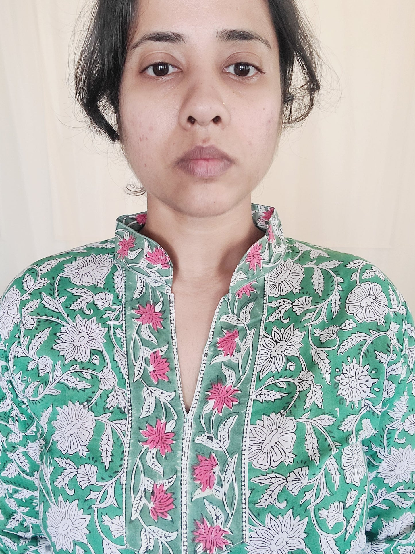 Block printed Women's Kurti