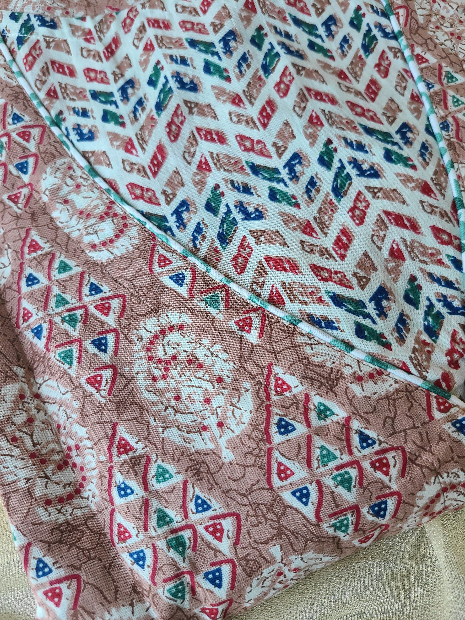 Block printed Cotton Long Kurta - My Store