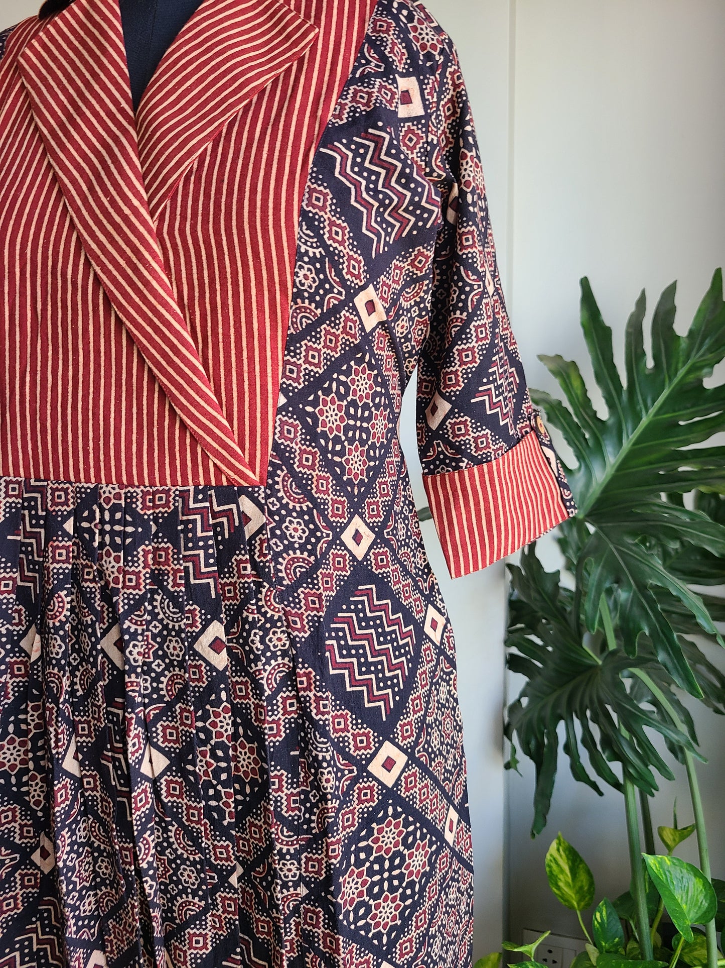 Block printed Dress