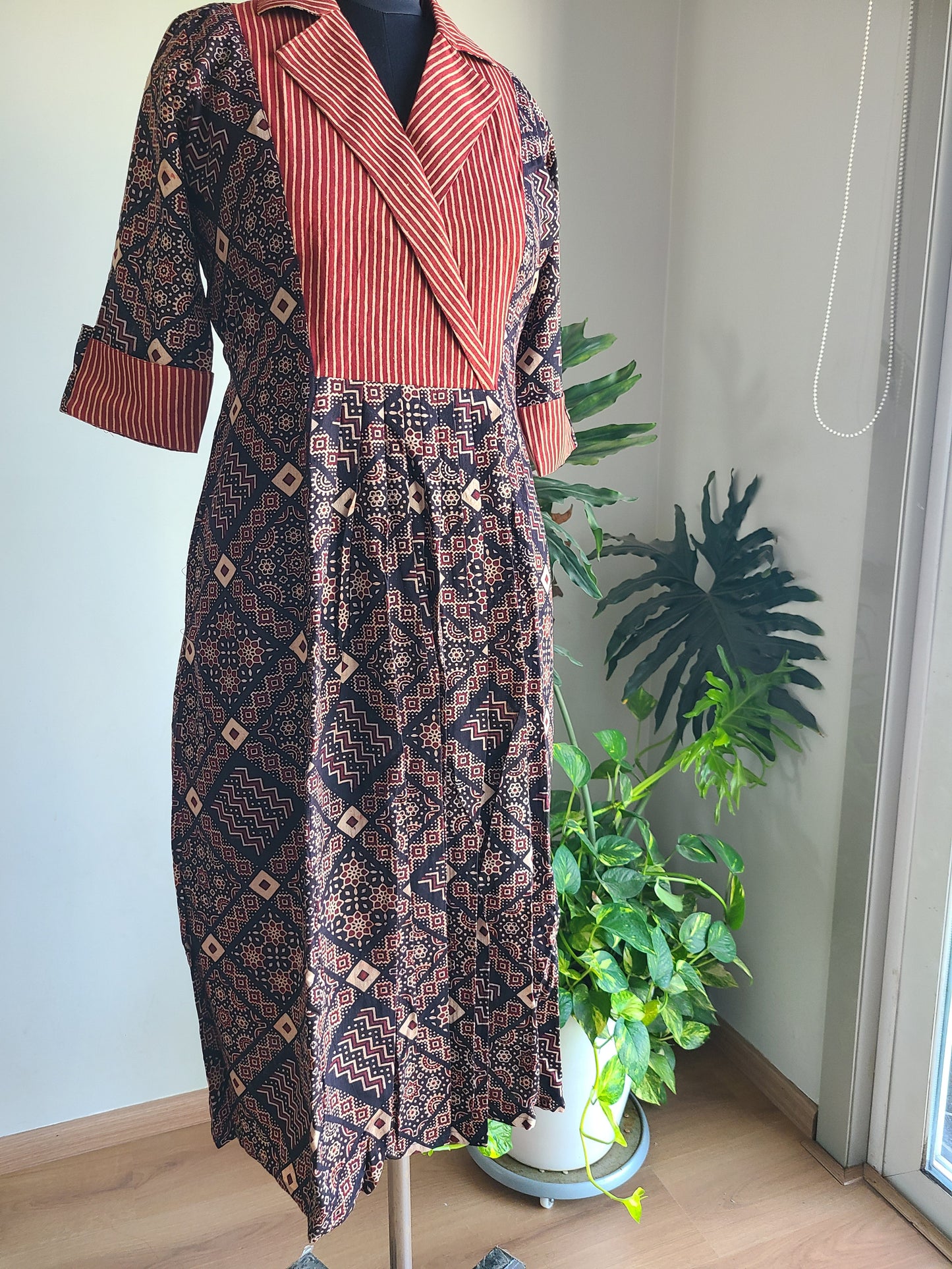 Block printed Dress