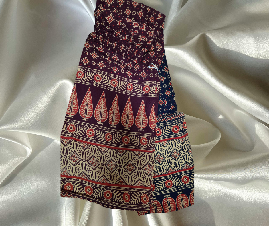 Printed Pencil Skirt