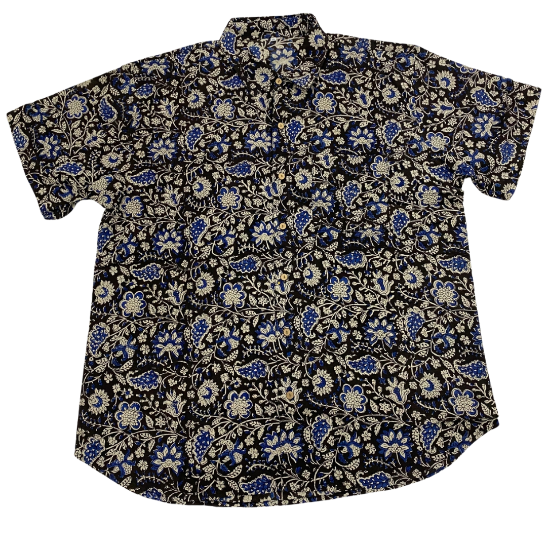 Block printed Cotton Men's Shirt - My Store