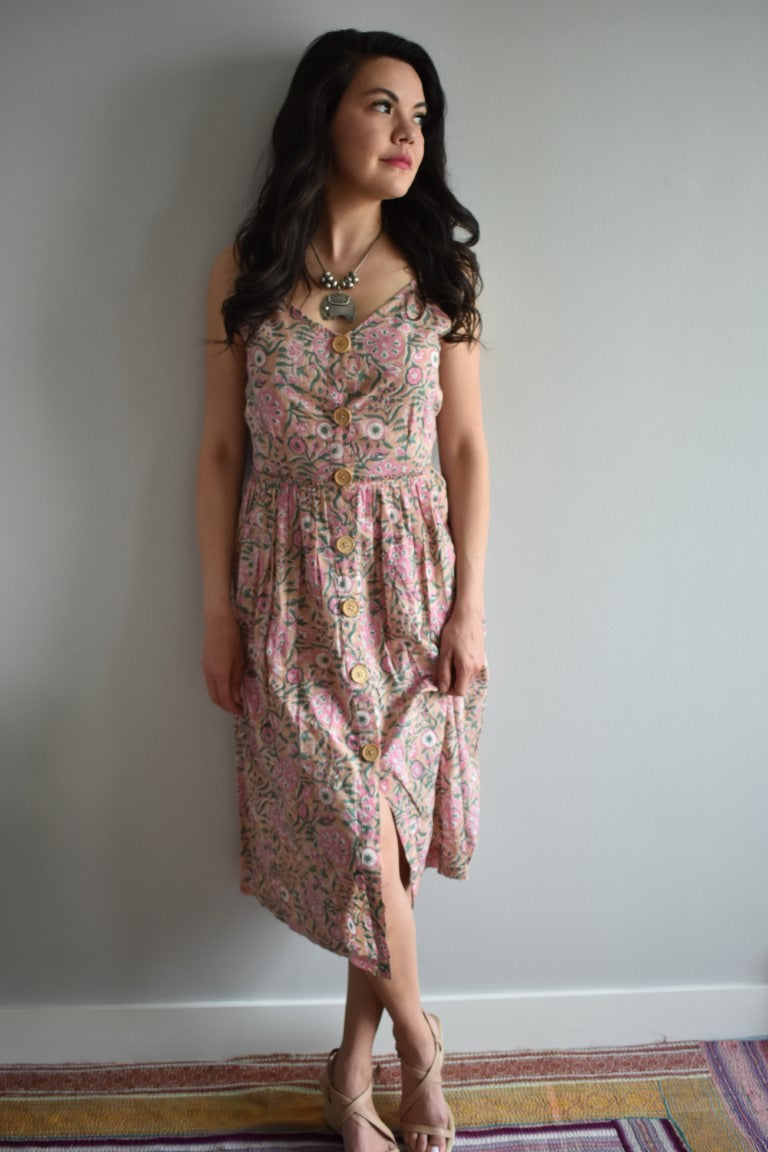 Block printed Dress