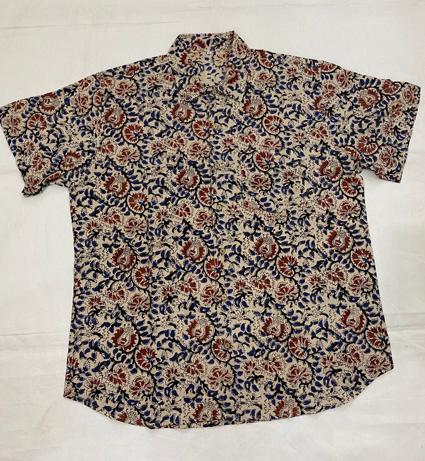 Block printed Cotton Men's Shirt - My Store