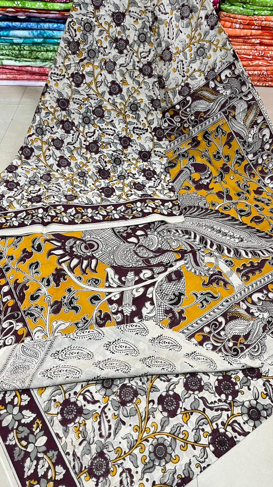 Kalamkari Cotton Saaree