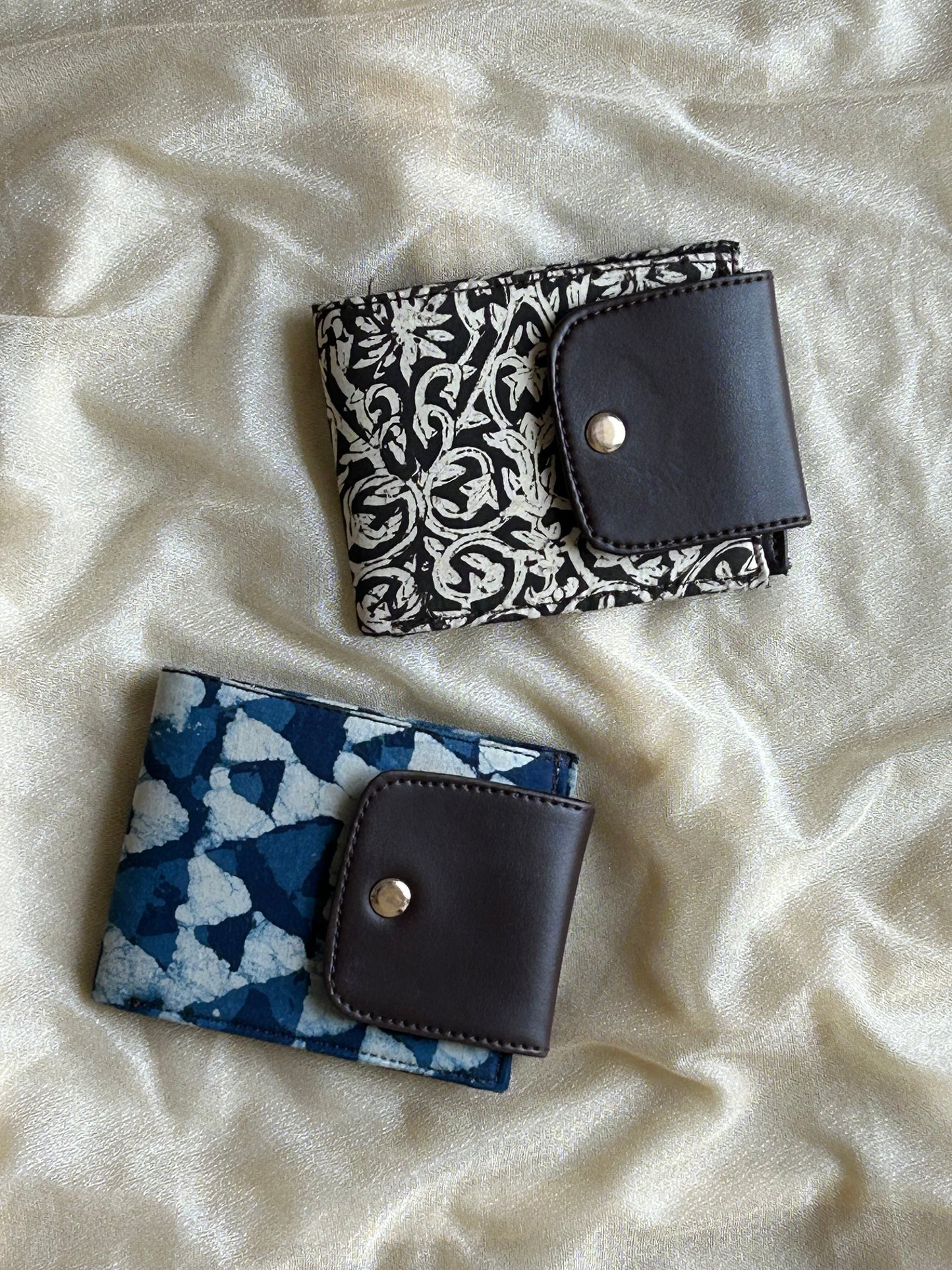 Floral Printed Vegan Wallet - Set of 2 - My Store