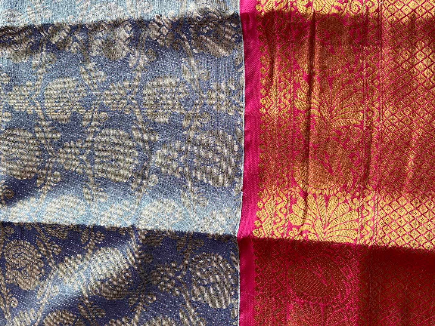 Bangalore Brocade Semi-Silk Sarees - My Store