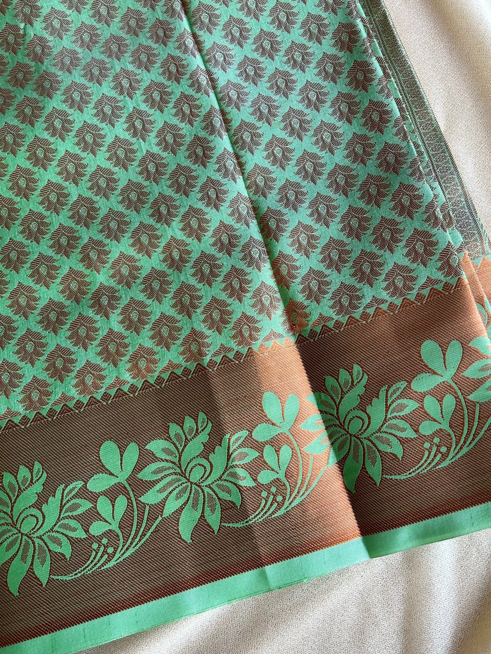 Bangalore Brocade Semi-Silk Sarees - My Store