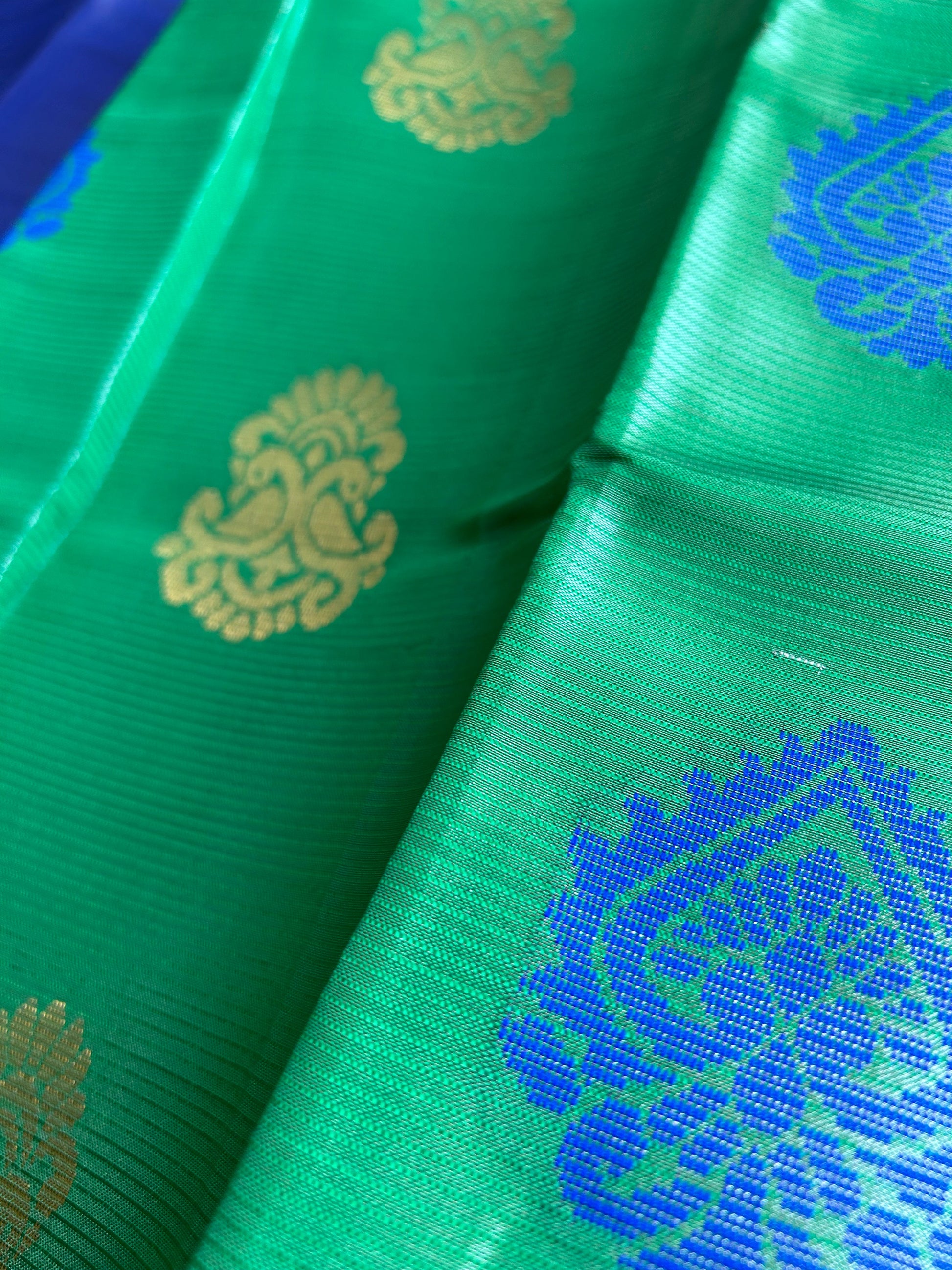 Bangalore Brocade Semi-Silk Sarees - My Store