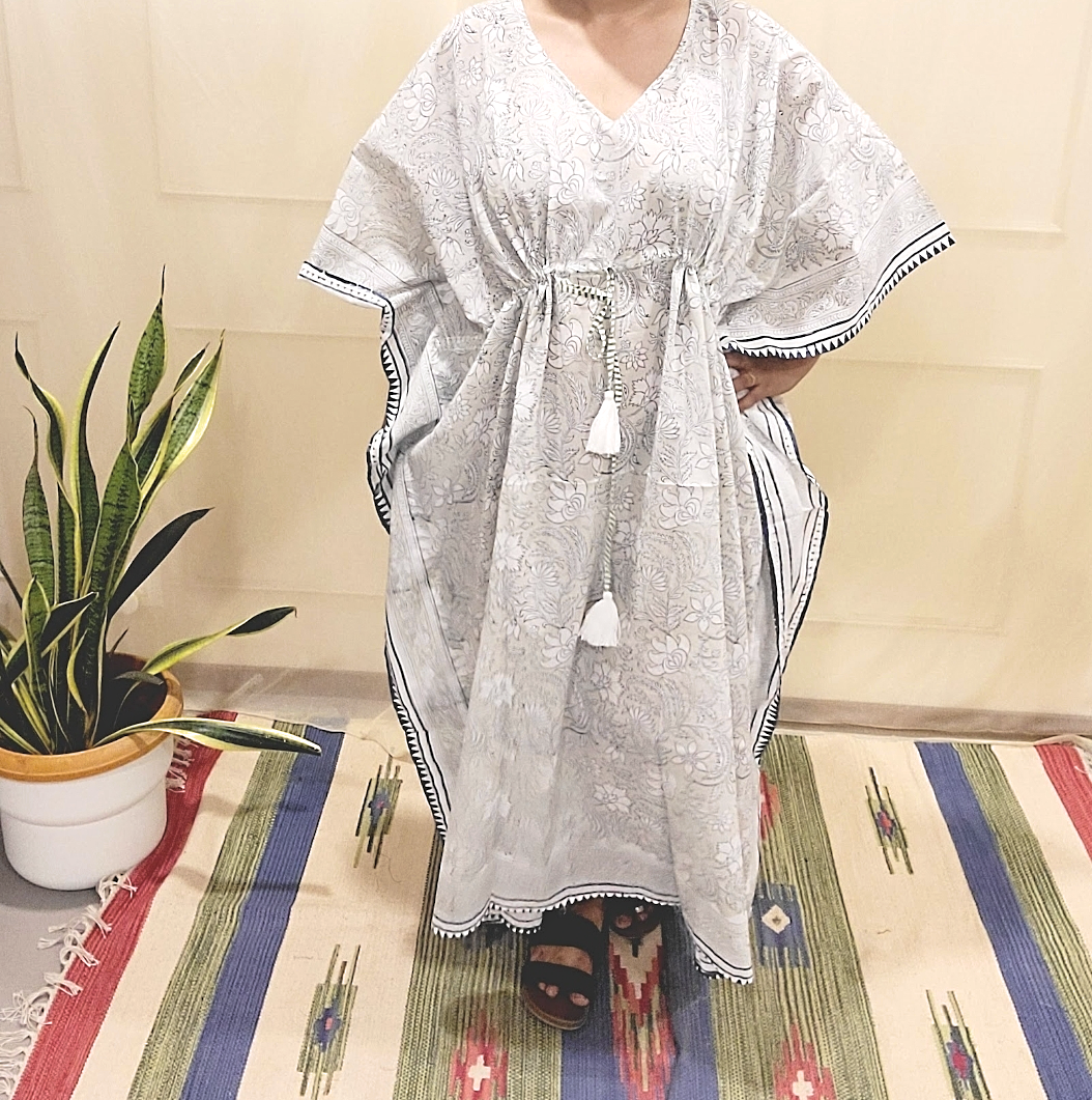 Cotton Kaftan - Full length