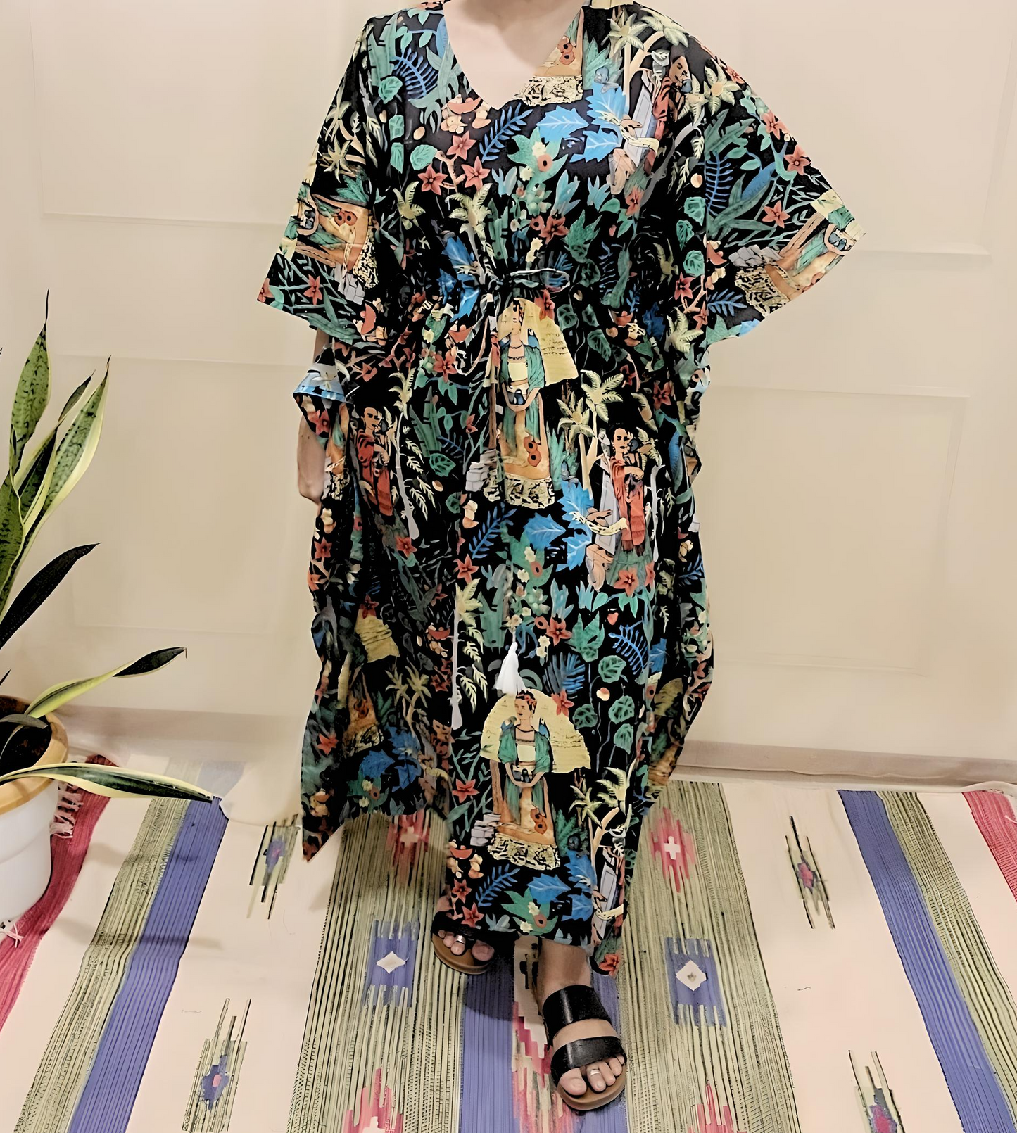 Cotton Kaftan - Full length