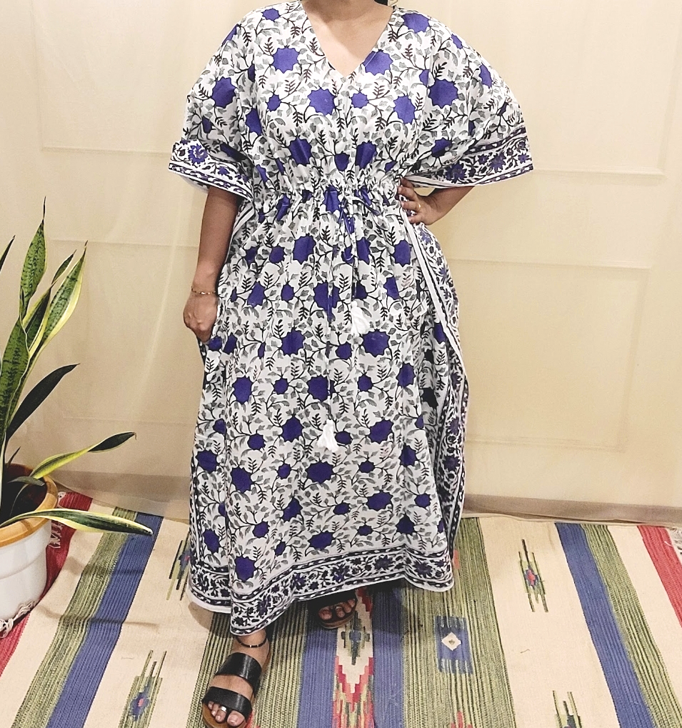 Cotton Kaftan - Full length