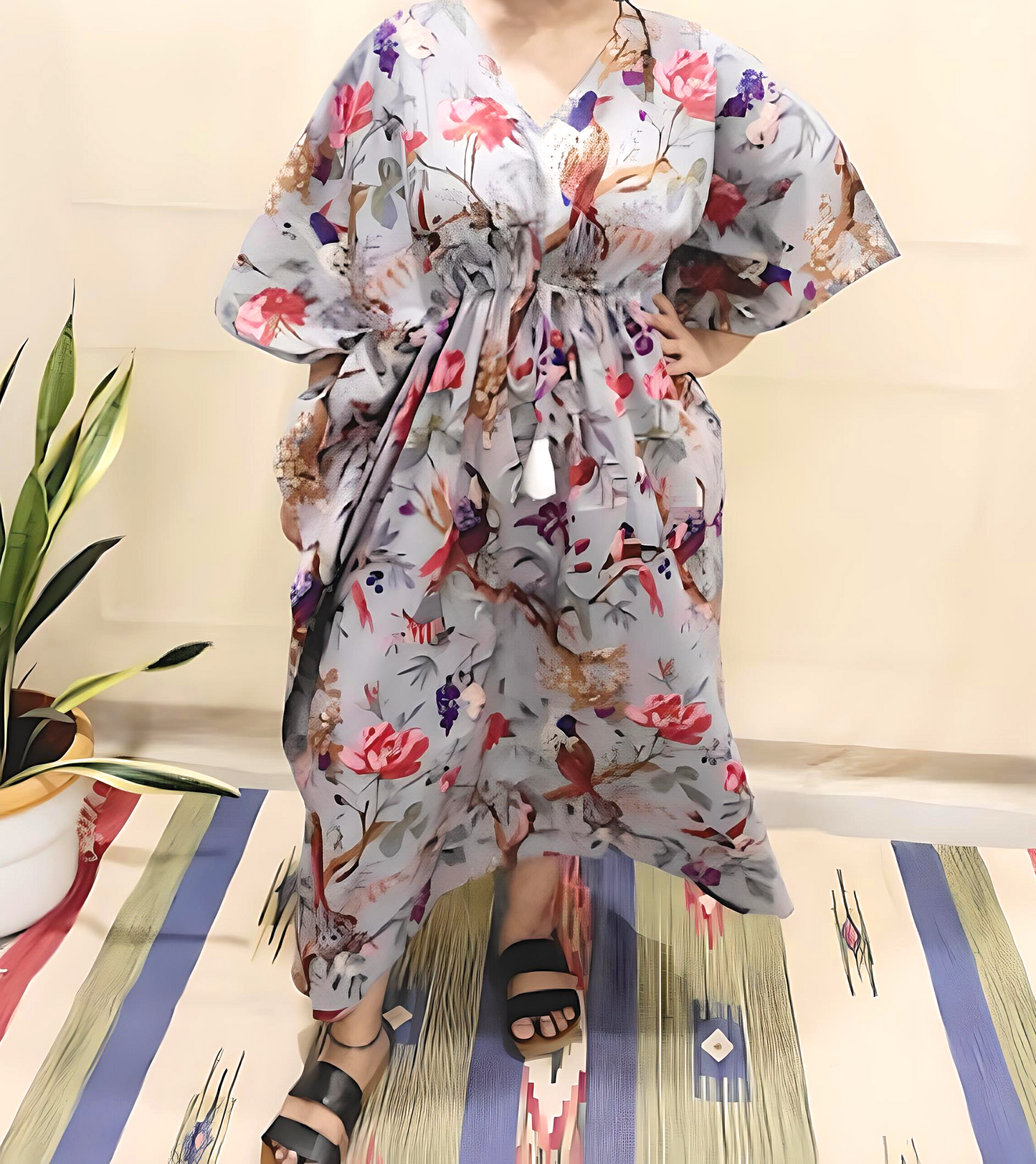 Cotton Kaftan - Full length