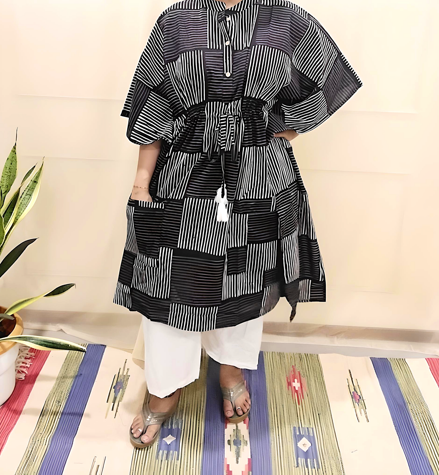 Cotton Kaftan - Short