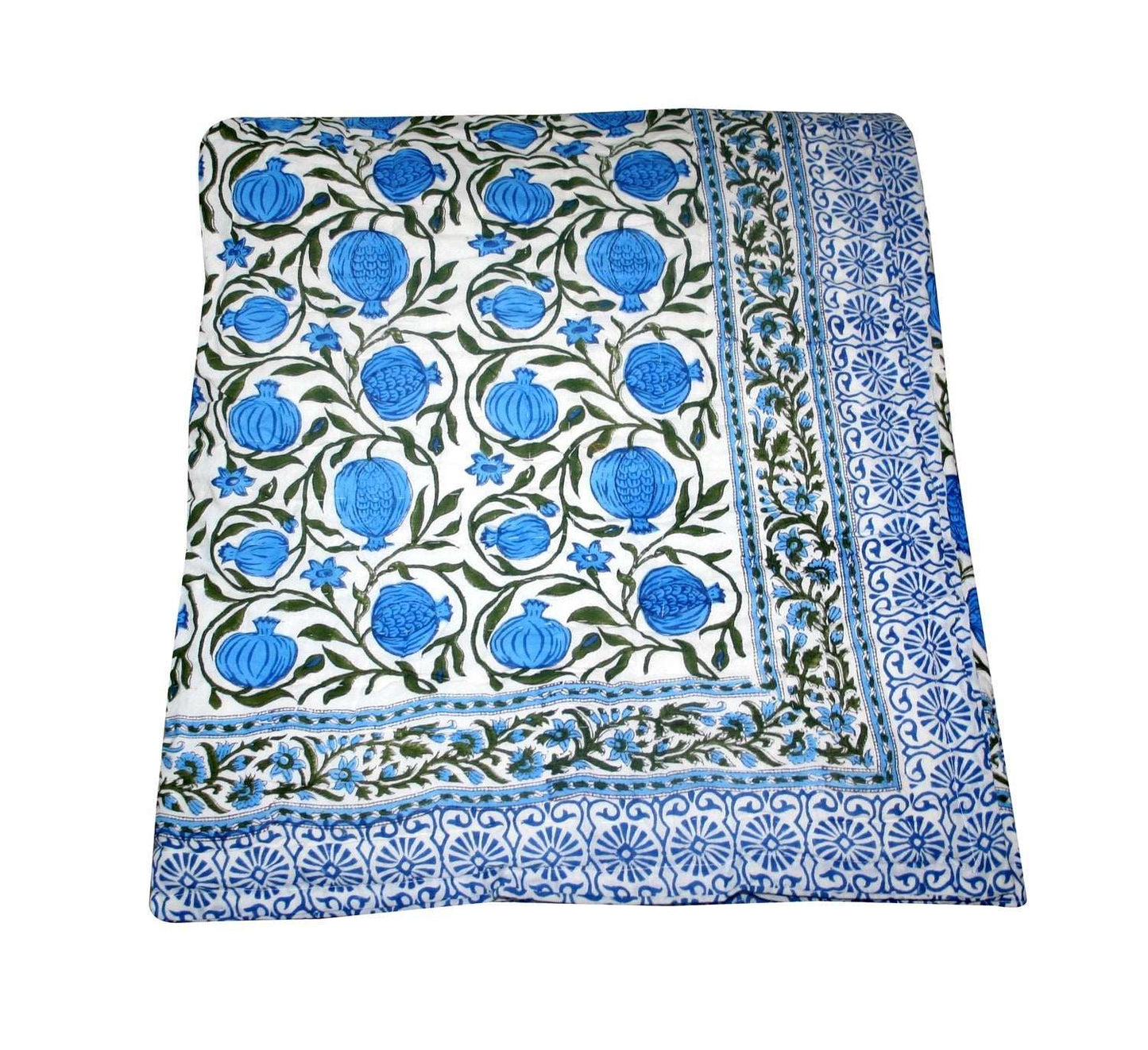 Exquisite Block Printed Rasai from Jaipur - Handcrafted Comfort and Elegance - Indianidhi