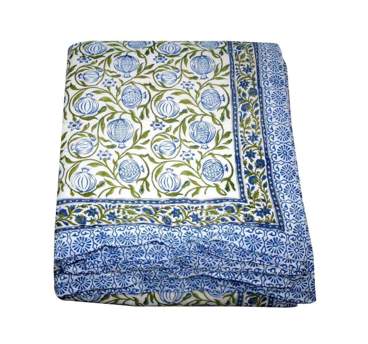 Exquisite Block Printed Rasai from Jaipur - Handcrafted Comfort and Elegance - Indianidhi