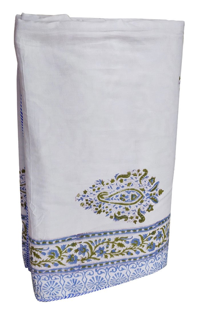 Exquisite Hand Block Printed Dohar Blanket - Traditional Artistry for Comfort - Indianidhi