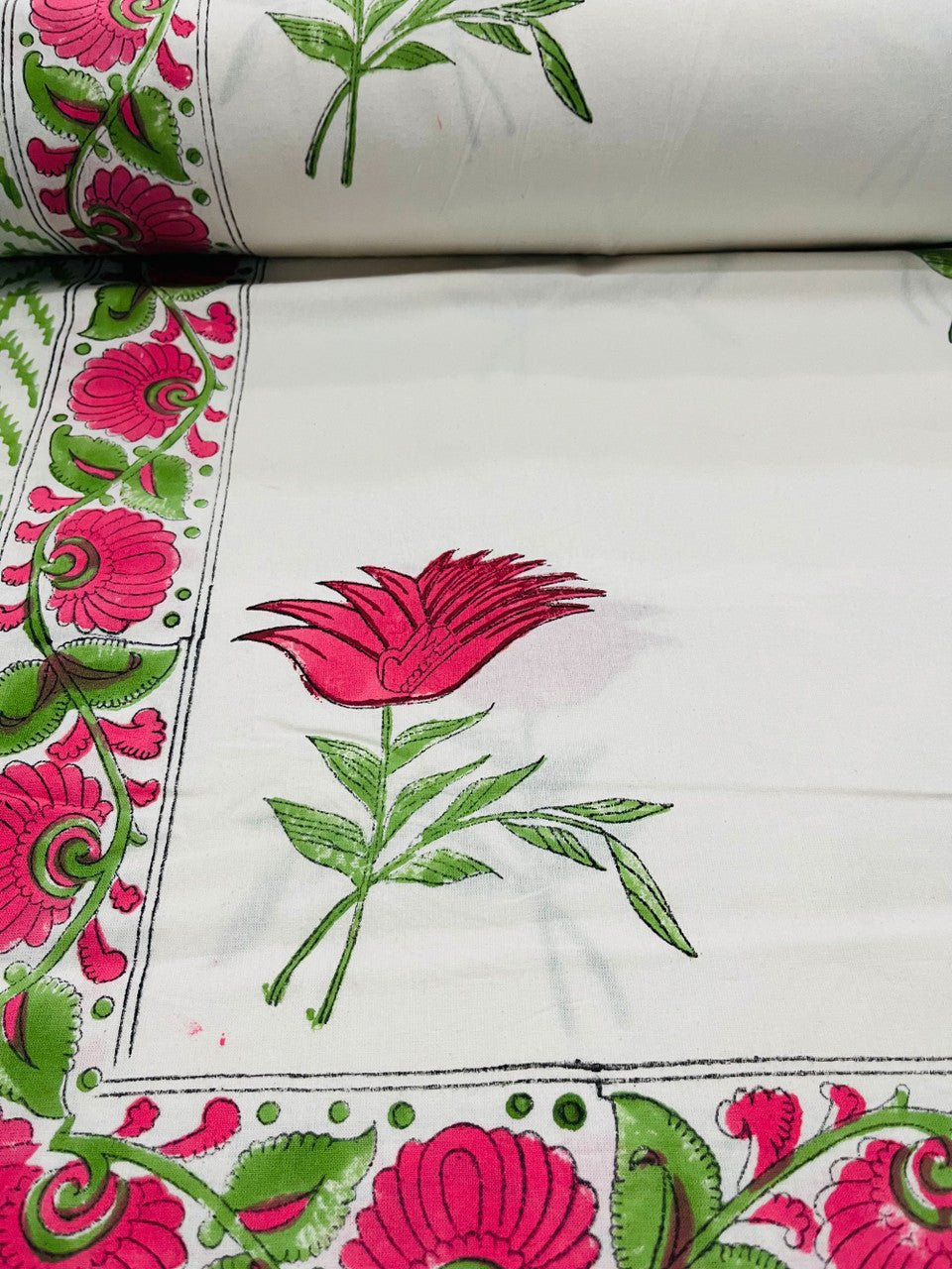 Timeless Elegance: Hand-Block Printed Bedsheets for Stylish Bedrooms - Indianidhi